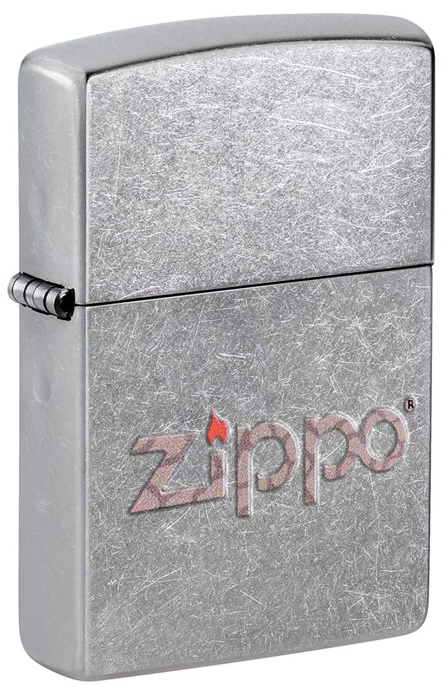 Зажигалка ZIPPO 207 SNAKESKIN ZIPPO LOGO